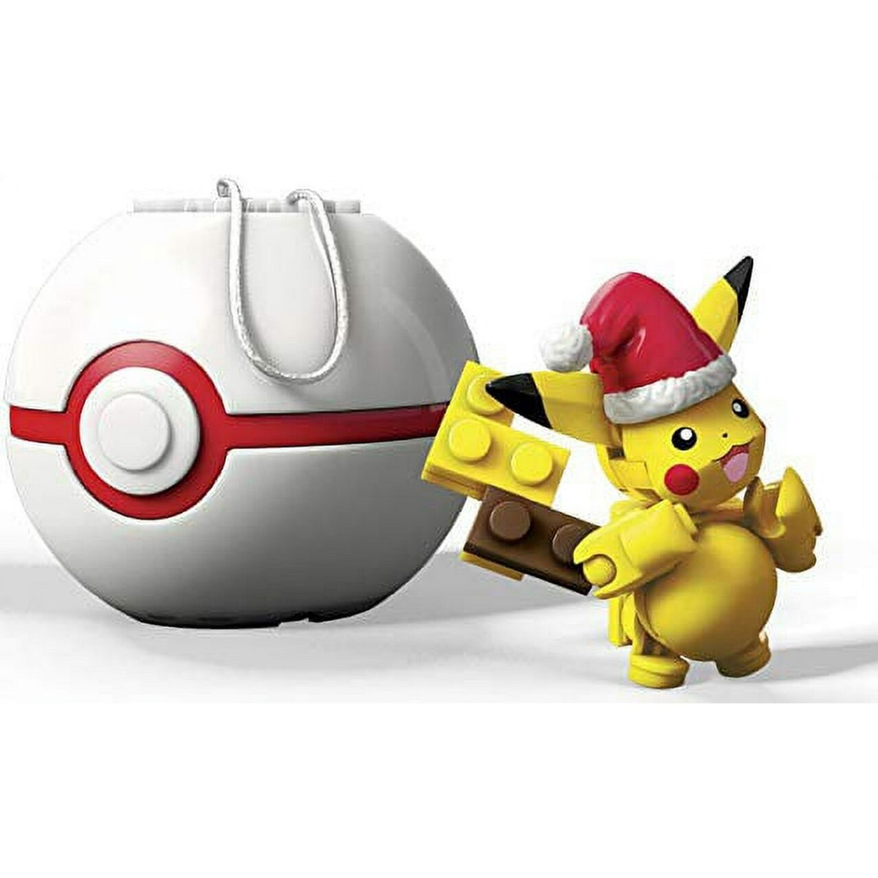 Mattel Mega Construx - Pokemon - Pikachu Santa 23pc Buildable Set